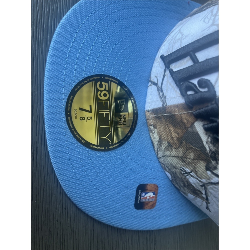 Atlanta Hawks New Era Realtree Camo NBA 7 5/8 Fitted Hat Cap NWT - Picture 2 of 8